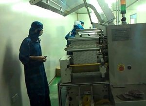 Máy ép vỉ DPH260 tại Xianhe Pharma