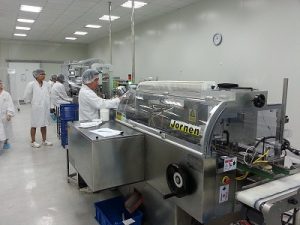 Dây chuyền ép vỉ cho Novartis