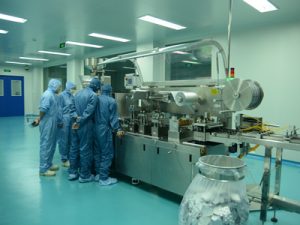 Máy ép vỉ Alu-alu DPP260k2 ở Canada